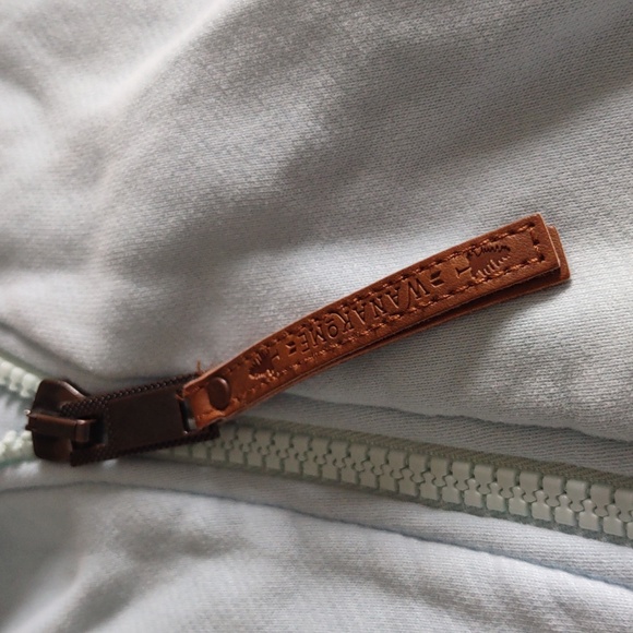 Wanakome Size Small Blue Asymmetrical Zip Jacket - Picture 13 of 16